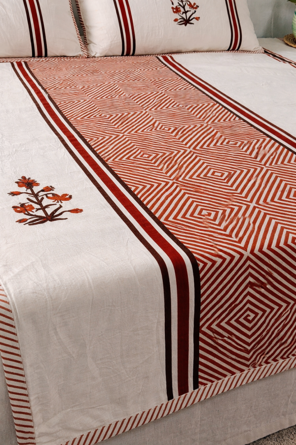 Bed linnen red