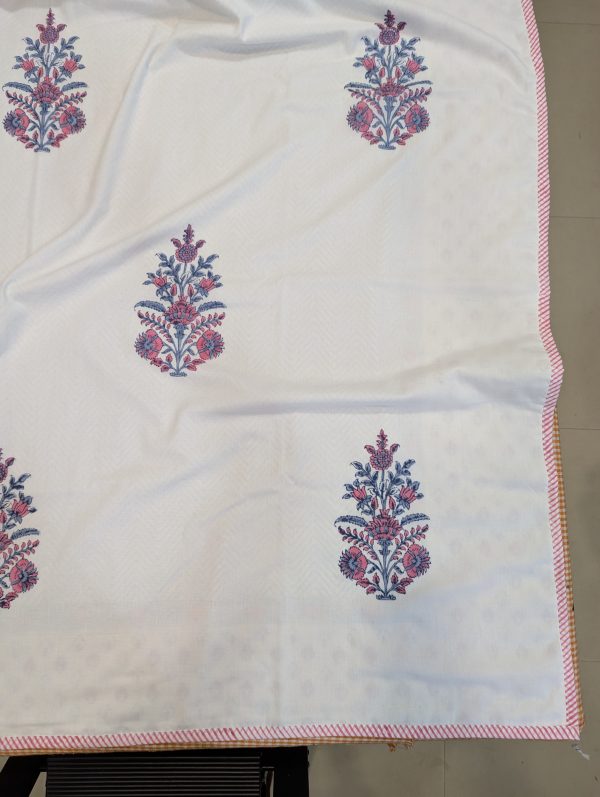 Floral and chevron