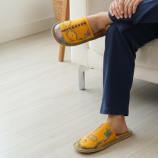 Handcrafted Artistic Face Print Comfort Slippers