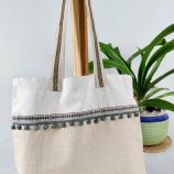 Tote Bag with Matching Toiletry pouch