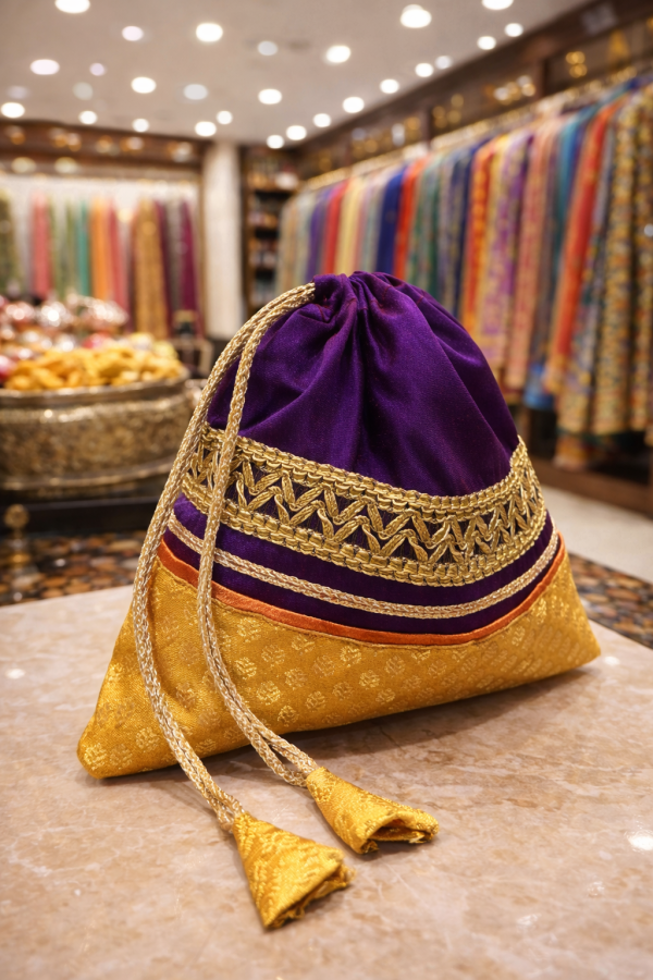 Voilet Cord Bag