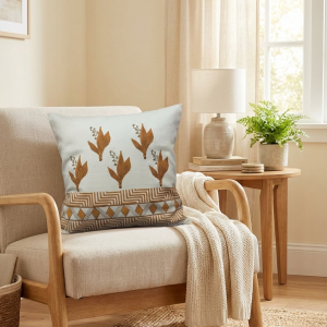 Tribal Flora Cushion  Cover