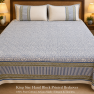 King Size Hand Block Bedcover